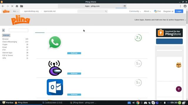 Pling store - App image mağazası - Linux proqramları #4 смотреть онлайн