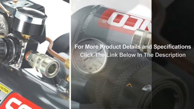 Senco PC1010 1-Horsepower Peak, 1/2 Hp Running 1-Gallon Compressor