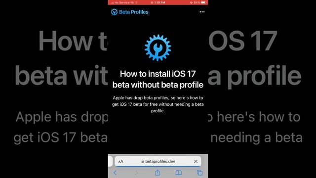 how to install ios 17 beta profile|ios 17 beta profile download|how to get ios 17 beta смотреть онлайн