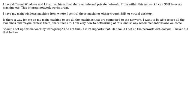 Linux and Windows machines sharing a network смотреть онлайн
