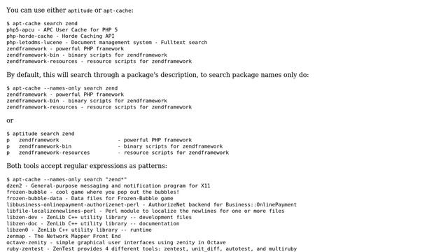 Unix & Linux: Searching for packages using apt-get (2 Solutions!!) смотреть онлайн