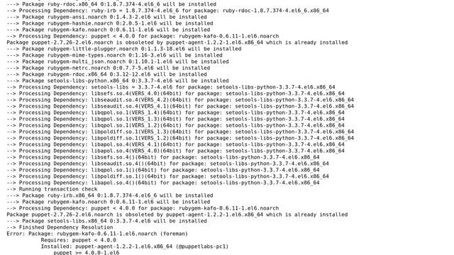 DevOps & SysAdmins: Unable to install foreman-installer on CentOS 6.6, what could be the reason? смотреть онлайн