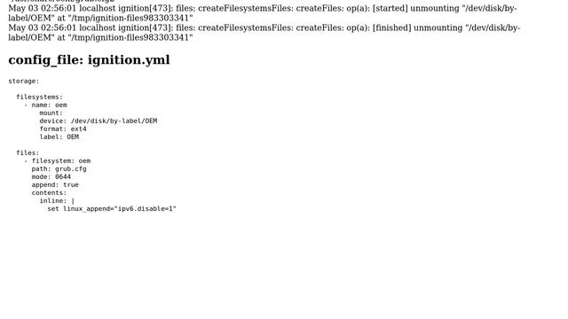 DevOps & SysAdmins: How to configure /usr/share/oem/grub.cfg on core-os by using ignition? смотреть онлайн