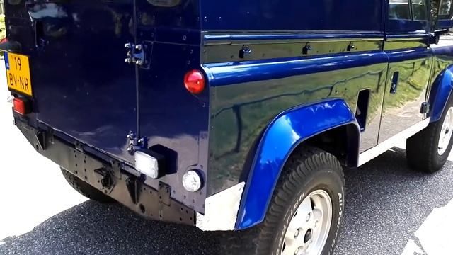 Defender 90 diesel Blue 1987 смотреть онлайн