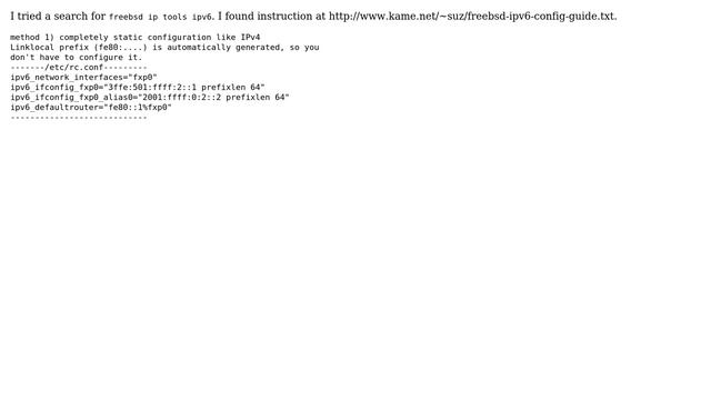 How do I setup two or more IPv6 address on one NIC in FreeBSD? (3 Solutions!!) смотреть онлайн