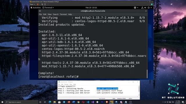 how to install webserver Linux смотреть онлайн
