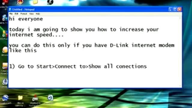 How To   Increase Your Internet Speed! Only If You Have D Link Internet Modem