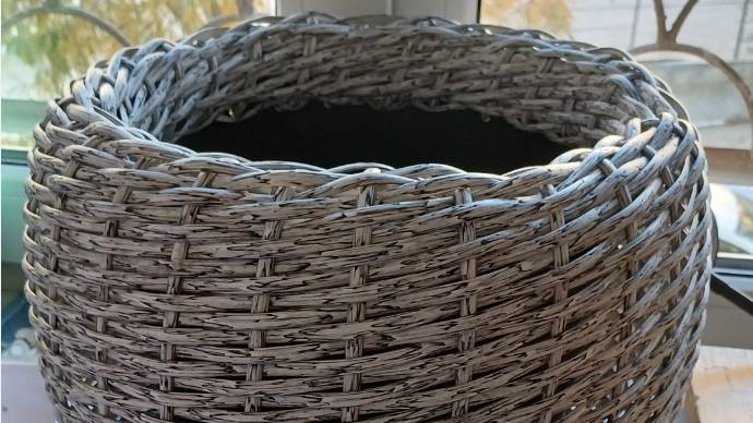 Расчет длины ротанга на ведро 12 литров. Часть 2 смотреть онлайн