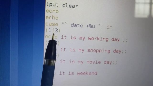 Unix/Linux shell programm to show the use of case...esac statement by d.kesharwani sir смотреть онлайн