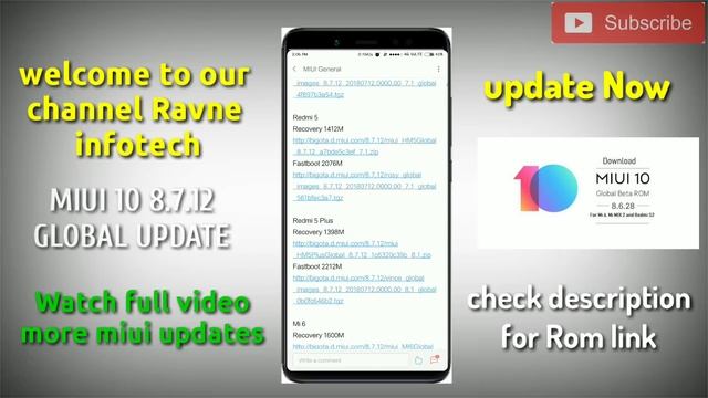 Miui 10 8.7.12 global beta update | Redmi Note5 Pro, Redmi note 4,mi mix 2 , miui 10 8.7.12 , Hind смотреть онлайн