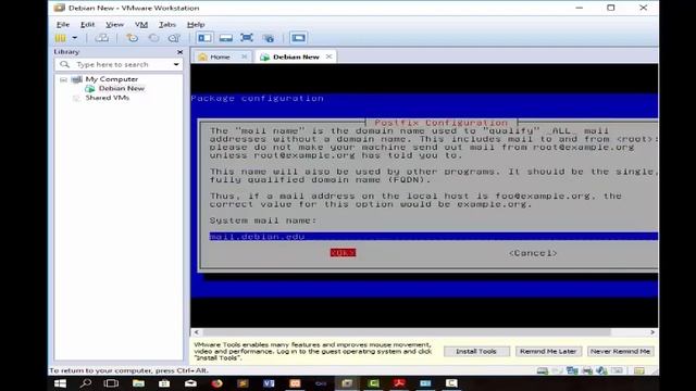 setting Mail Server debian 6 смотреть онлайн
