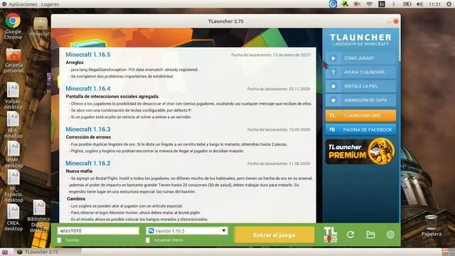 ¿como descargar minecraft para ubuntu linux? смотреть онлайн