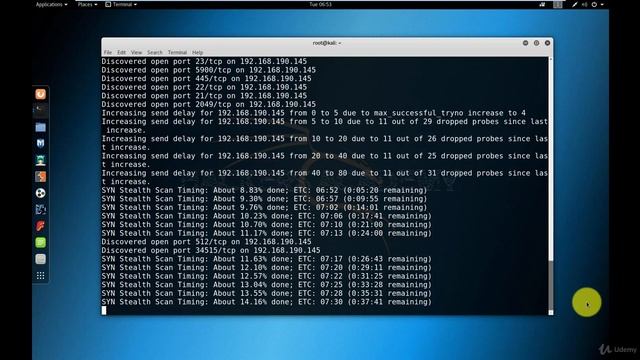 2 Port scanning with Kali Linux смотреть онлайн