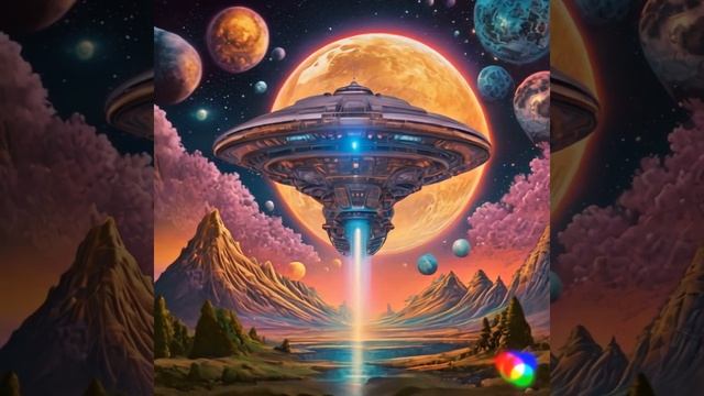 🔴🟠🟡 UFO Starship 🔵🟣🔴 #music #opensource #raonigillet #space смотреть онлайн