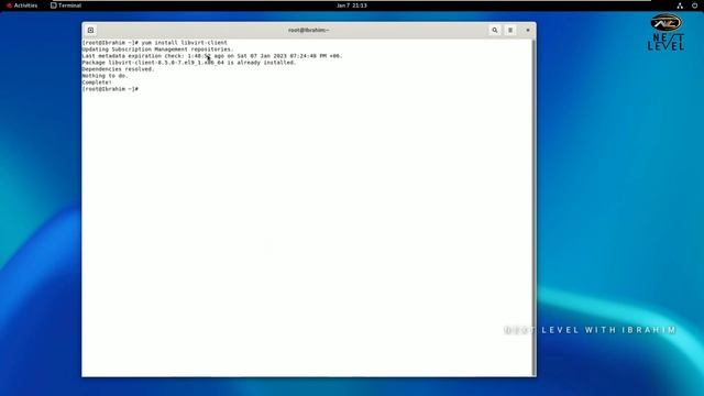 How to configure virtualization in Red Hat Enterprise Linux? @nextlevelwithibrahim смотреть онлайн