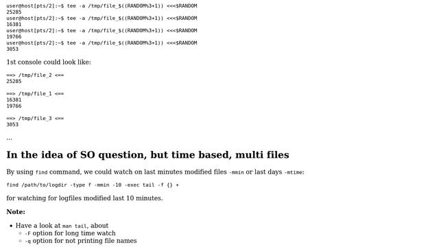 Unix & Linux: Tail -f the most recent log file (3 Solutions!!) смотреть онлайн