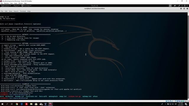Webpentest Whatweb & Dirb смотреть онлайн