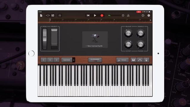 Clementi - Sonatina Op. 36 No. 1 1. movement synthesizer Cover in Garageband | iPad/iPhone iOS смотреть онлайн