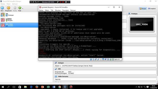 Tutorial DNS,DHCP,FTP Debian 7 (Smk Perguruan Cikini) смотреть онлайн