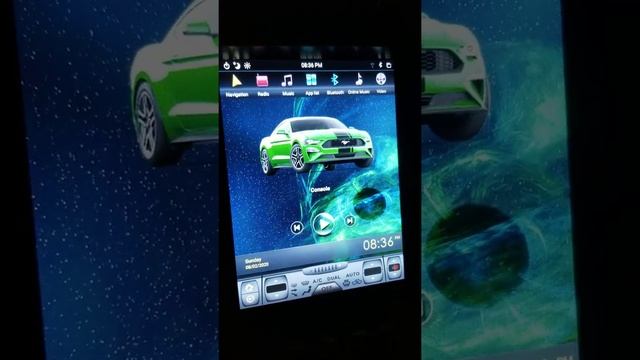 2019 Mustang GT PX6 Tesla Screen смотреть онлайн