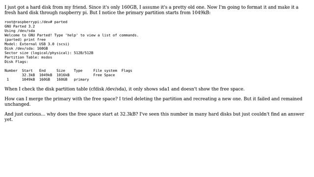 Unix & Linux: Merge unallocated hard disk space смотреть онлайн