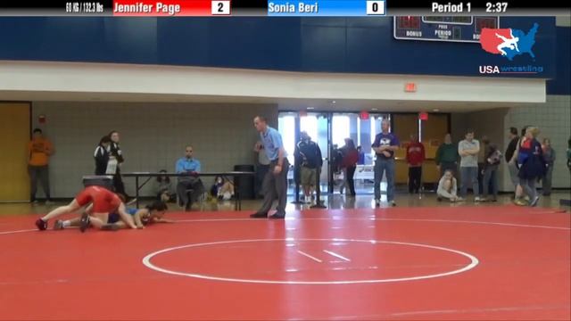 60 KG RR - Jennifer Page (Titan Mercury) vs. Sonia Beri (Bearcat) смотреть онлайн