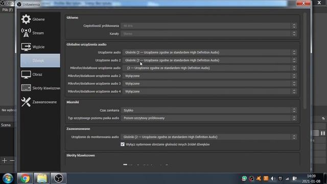 Poradnik ustawienia obs studio laptopa windows 7 смотреть онлайн