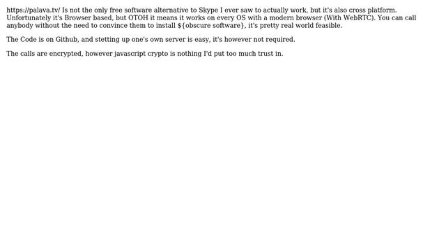 Secure FOSS alternative to Skype on Linux & OpenBSD? (6 Solutions!!) смотреть онлайн