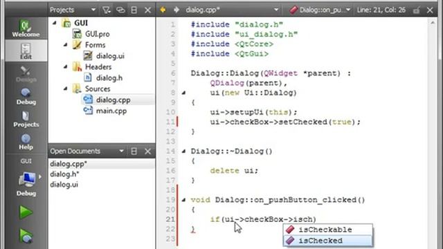 C Qt 17 QCheckBox смотреть онлайн