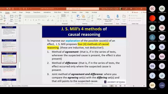 2022 UGRC 150 Unit 9 (Causal Reasoning) смотреть онлайн