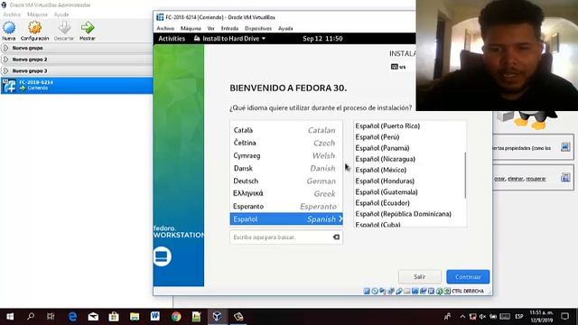 Instalación modo cliente de fedora смотреть онлайн
