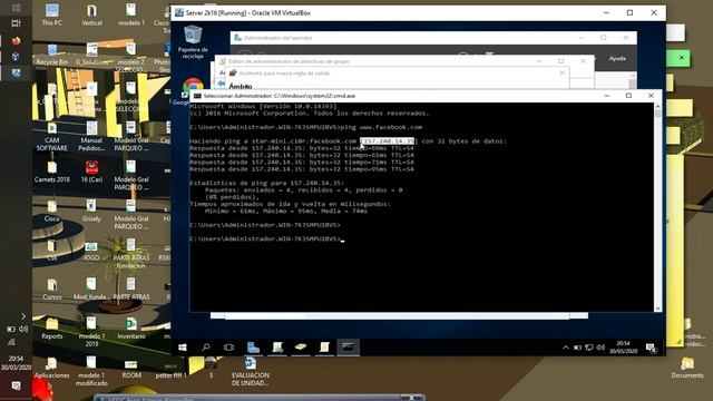 Windows Server 2016 Configuracion Firewall con AD смотреть онлайн
