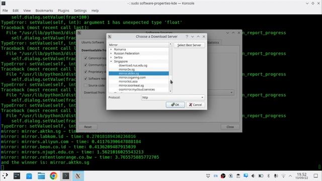 How to select the fastest apt mirror on Ubuntu | Cara memilih mirror apt tercepat di Ubuntu смотреть онлайн