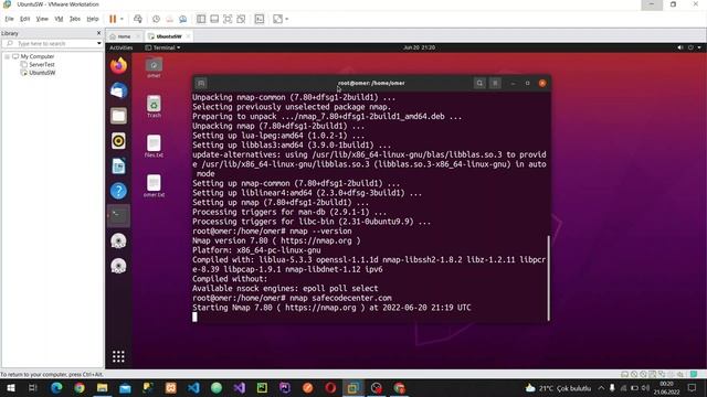 Ömer Göç - Ubuntu Server 6 - Nmap Kurulumu смотреть онлайн