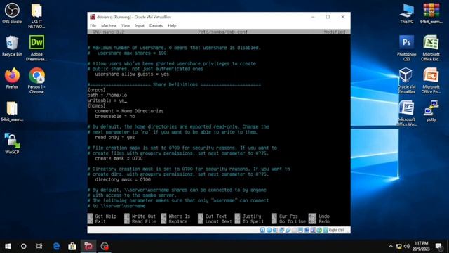 tutorial file server samba di Linux debian смотреть онлайн