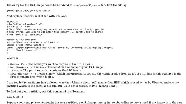 Ubuntu: Install Ubuntu from ISO image directly from hard disk of a system running Linux? смотреть онлайн