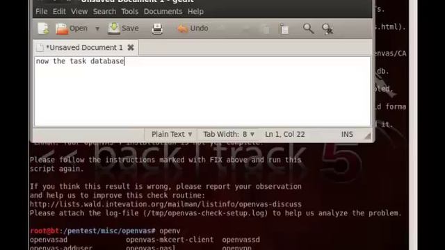 Instalando o OpenVAS - Backtrack 5 R1 - R2 - Setup OpenVAS BT5 смотреть онлайн