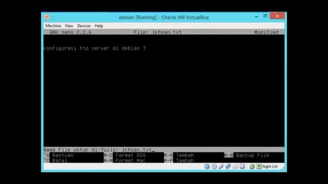 Konfigurasi FTP Debian смотреть онлайн