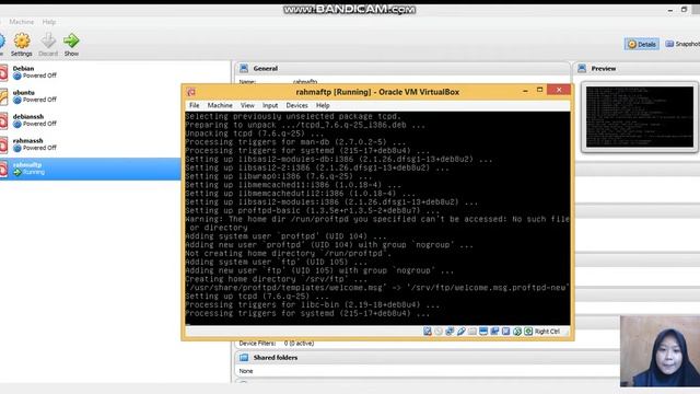 Tutorial instalasi ftp di Linux debian смотреть онлайн