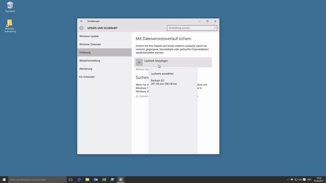 Windows 10 - Backup erstellen смотреть онлайн