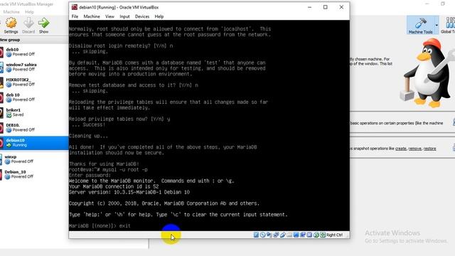 Konfigurasi SSH Server dan DATABASE Server Pada Debian 10 смотреть онлайн