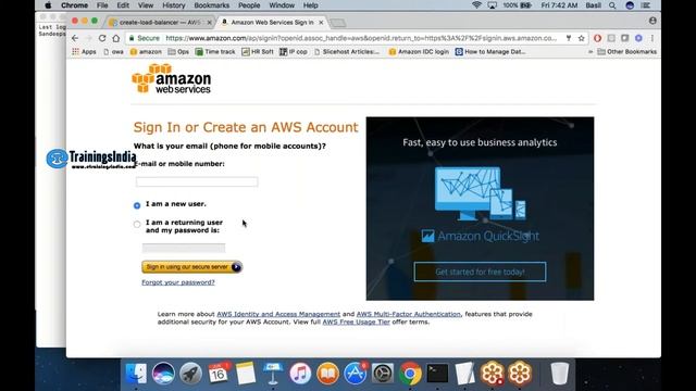 AWS Account creation and setting up linux instance on AWS смотреть онлайн