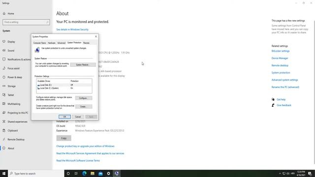 List of all Available System Restore points in Windows 10 смотреть онлайн