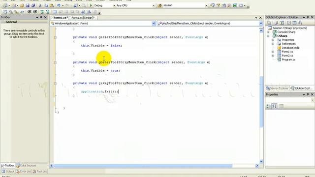 23 C# NotifyIcon Kullanımı смотреть онлайн