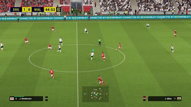 Efootball 2023 Version 2.2.0 England v Wales | World Cup | PC смотреть онлайн