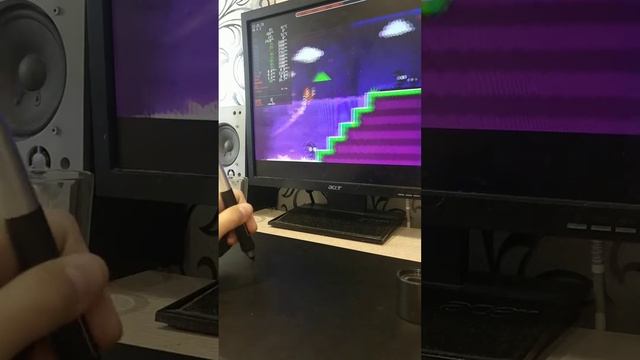 Geometrical Dominator на графическом планшете. (Geometry Dash) (On linux) смотреть онлайн