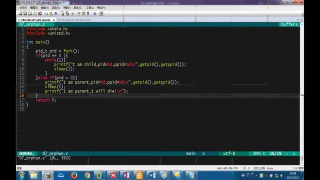 day5 20 孤儿进程与僵尸进程 recv смотреть онлайн