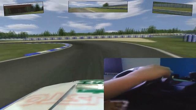 [rFactor] Drift no EuroRing + Volante DAZZ/sfio + Cam смотреть онлайн