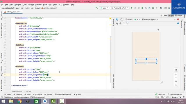Panoya Kopyala (clipboardManager) - Android Studio/JAVA смотреть онлайн