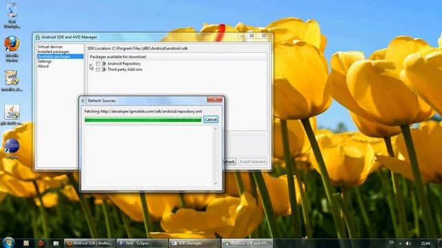 Android Programlama Ders 1 Eclipse ve Android SDK Kurulumu смотреть онлайн